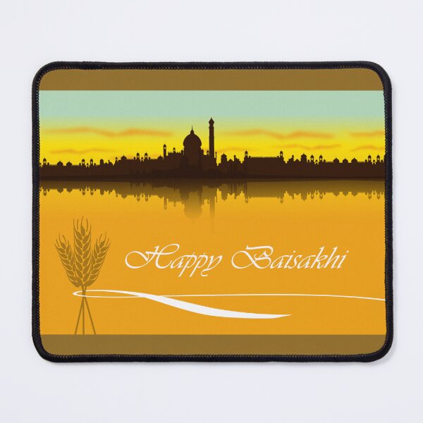 Item preview, Baisakhi Wheat Ribbon and Cityscape designed and sold by ShoaffBallanger.
