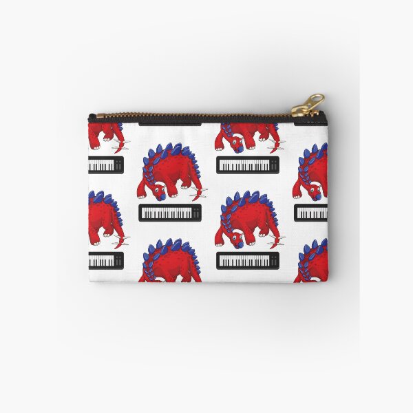 Item preview, Dinosaur Playing Piano ,Funny Good Dinosaur Piano Lovers Cool Red Blue Design designed and sold by pedrored369.