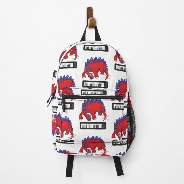 Item preview, Dinosaur Playing Piano ,Funny Good Dinosaur Piano Lovers Cool Red Blue Design designed and sold by pedrored369.