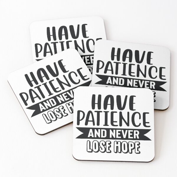 Item preview, Have Patience And Never Lose Hope designed and sold by -DEEWOLF-.
