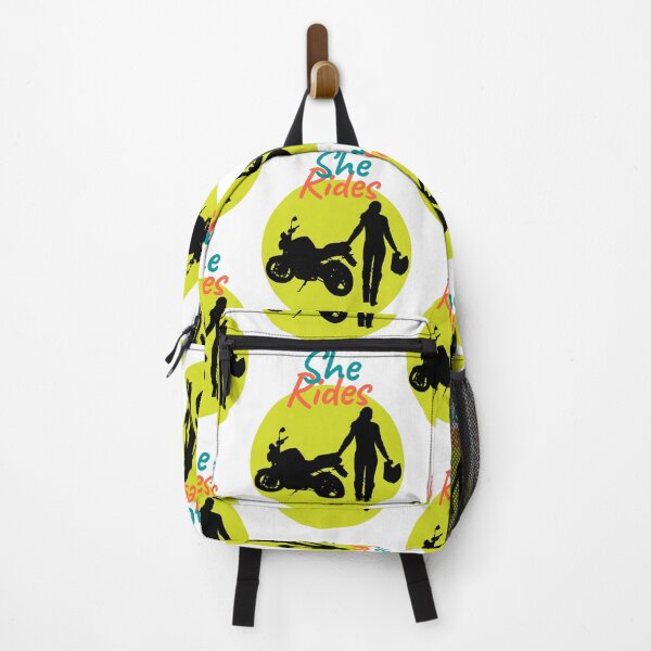 Item preview, She Rides, motorcycle lovers 3 designed and sold by TIPJ.