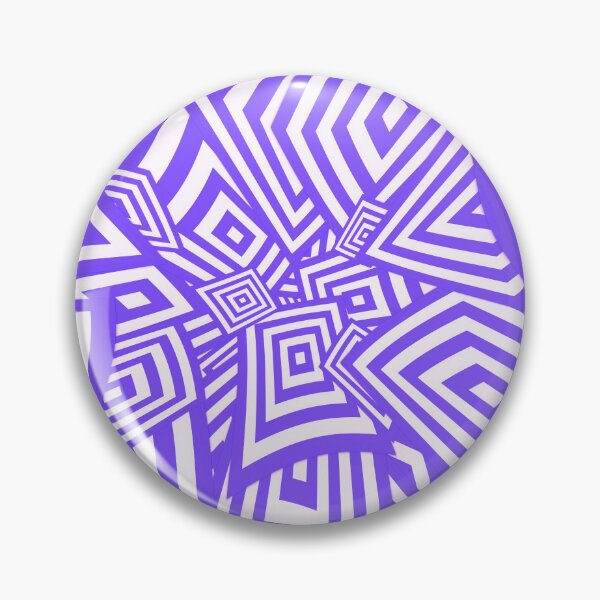 Item preview, Funky Purple Psychedelic Warped Squares designed and sold by SeaChangeDesign.