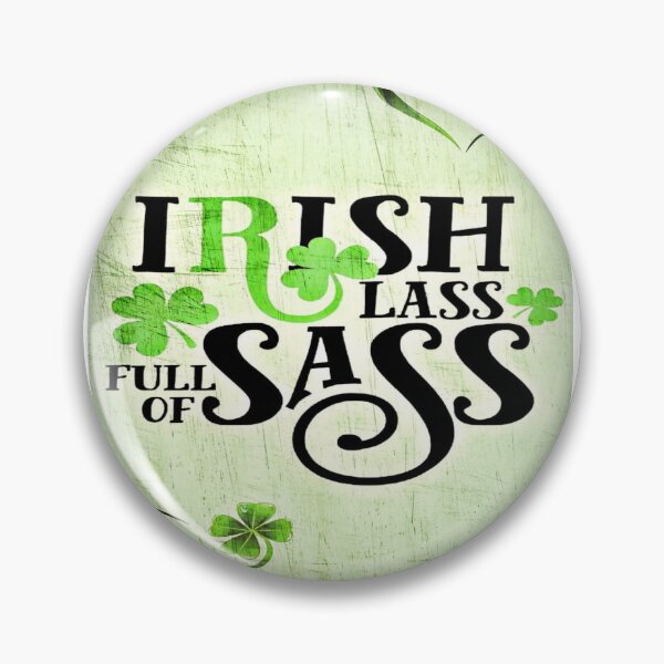 Item preview, Irish lass full of ass Funny saint Patrick’s day illustration premium design designed and sold by truemoneyman.