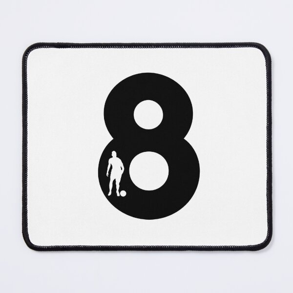 Item preview, player number eight 8 designed and sold by footballma44.
