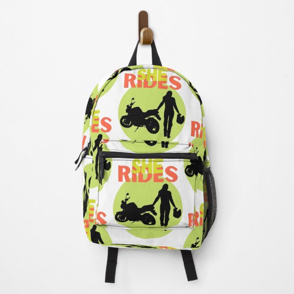 Item preview, She Rides, motorcycle lovers 4 designed and sold by TIPJ.