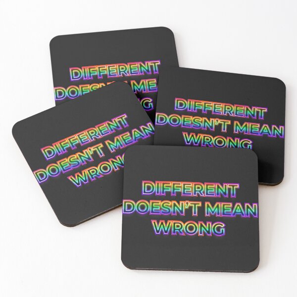 Item preview, Dark Different isn’t wrong designed and sold by AuDHDesigns AUS .