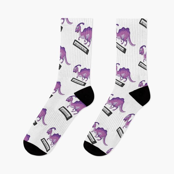Item preview, Dinosaur Playing Piano ,Funny Good Purple Dinosaur Piano Lovers Art designed and sold by pedrored369.