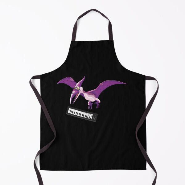 Item preview, Dinosaur Playing Piano ,Funny Good Dinosaur Piano Lovers Simple Flying Design designed and sold by pedrored369.