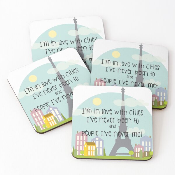 Item preview, in love with cities I've never been to designed and sold by wanderingtype.