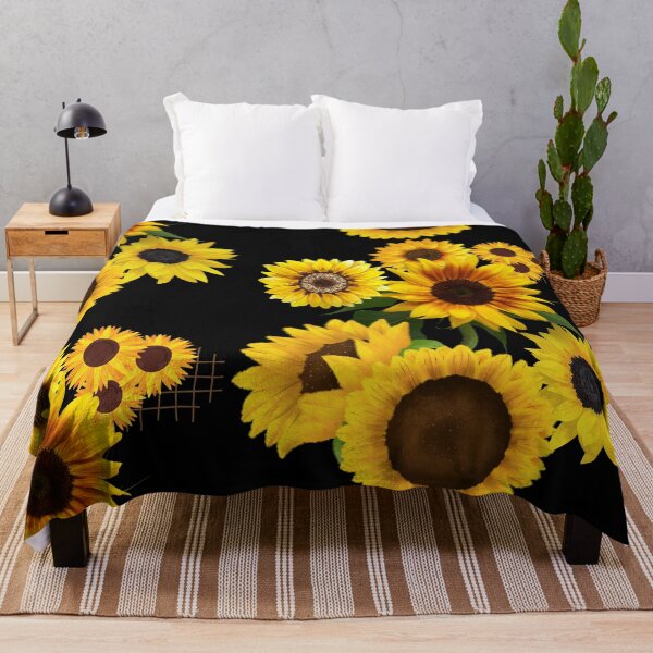 Item preview, Colorful Digital Photo Collage Blooming Sunflowers Design designed and sold by EarthArtDesigns.