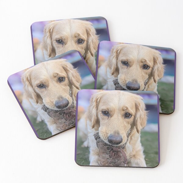 Item preview, Cute naughty golden retriever designed and sold by Fluffycat2020.