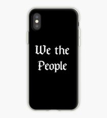 We the People iPhone Case