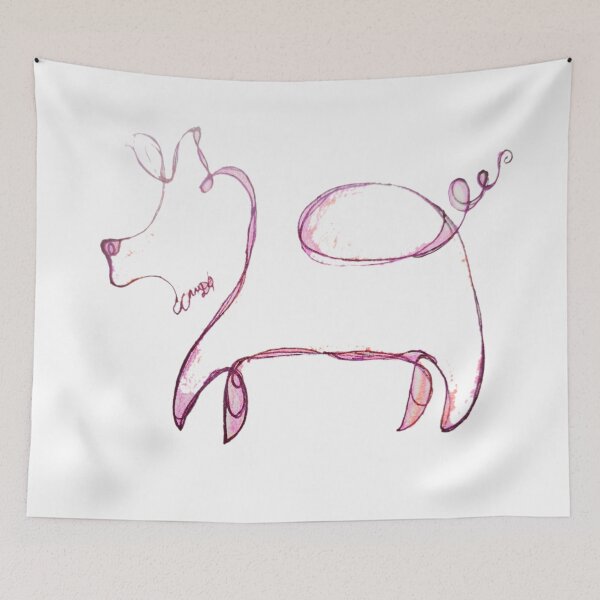 Item preview, Line Art Pig designed and sold by CanDo20.