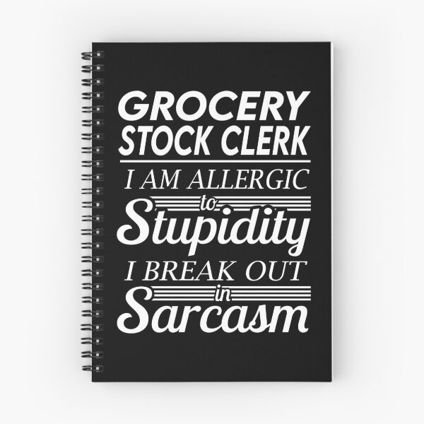 Item preview, Grocery Stock Clerk T Shirt - Sarcasm Job Gift Item Tee designed and sold by alexandraf49.