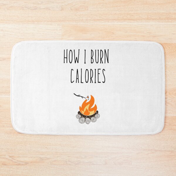 Item preview, Funny Camping Campfire How I Burn Calories Smores Anti-Fitness designed and sold by FazCreations.