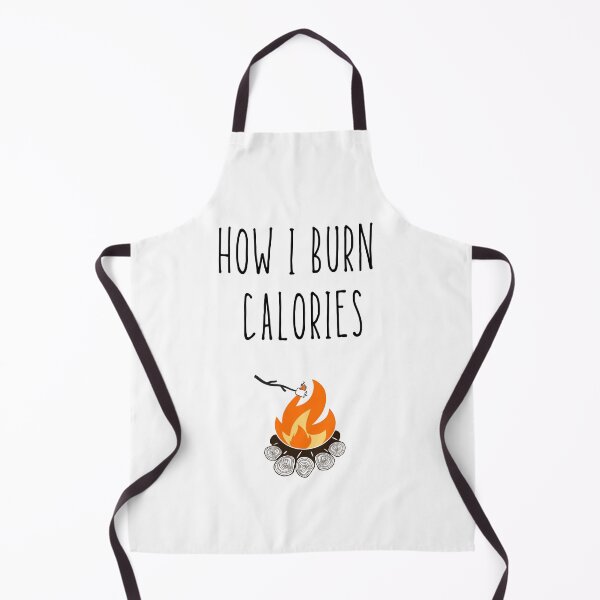 Item preview, Funny Camping Campfire How I Burn Calories Smores Anti-Fitness designed and sold by FazCreations.