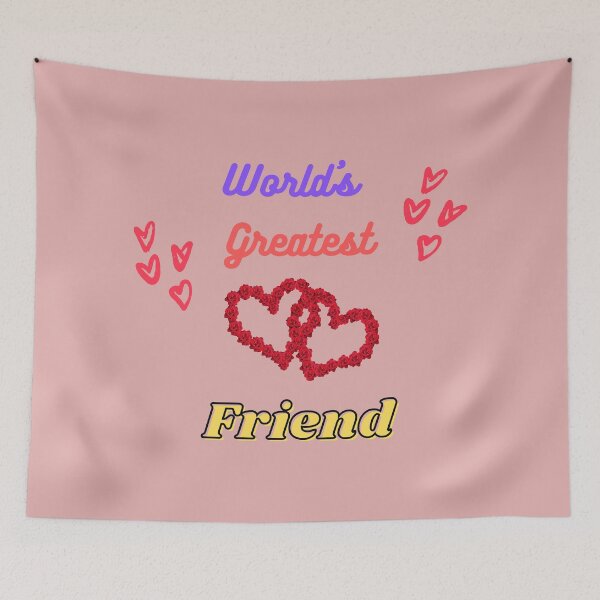 Item preview, World's Greatest Friend Art designed and sold by LGMmugsdesign.