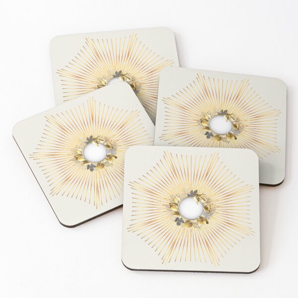 Item preview, Mandala Starburst with White Healing Stone designed and sold by SloganExpress.
