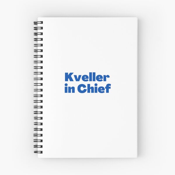 Item preview, Kveller in Chief Blue designed and sold by NJGDesigns.