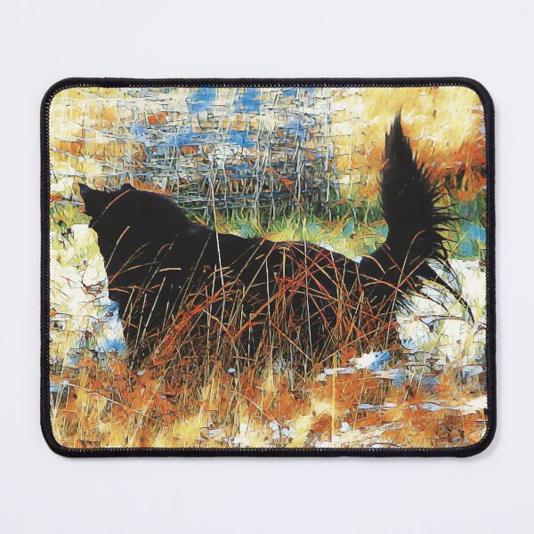 Item preview, The Hunt | Belgian Sheepdog vs Field Mouse Abstract  designed and sold by arlutai.