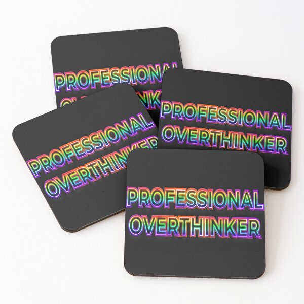 Item preview, Dark professional overthinker designed and sold by AuDHDesigns AUS .