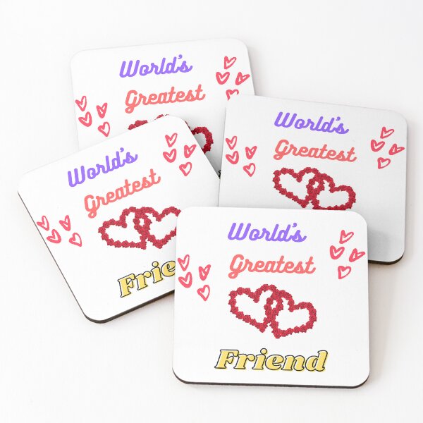 Item preview, World's Greatest Friend Art designed and sold by LGMmugsdesign.