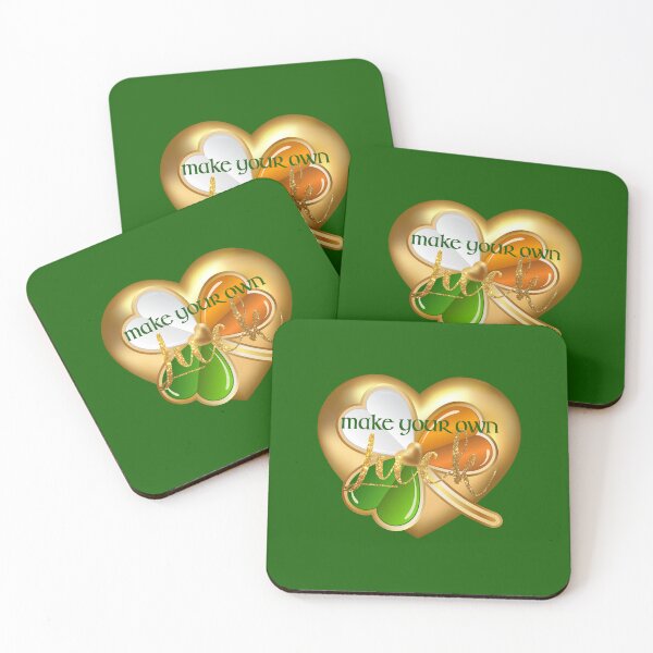 Item preview, Make Your Own Luck! (on Green) designed and sold by PawsitiveMum.