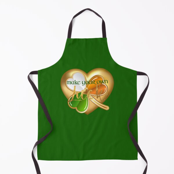 Item preview, Make Your Own Luck! (on Green) designed and sold by PawsitiveMum.