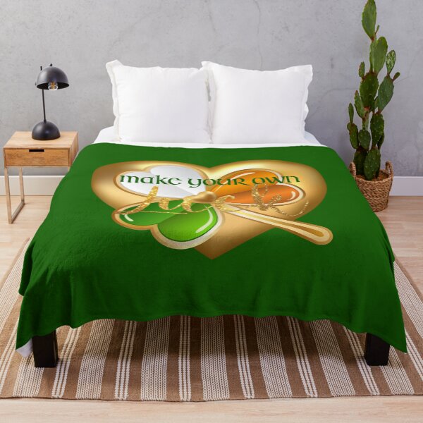 Item preview, Make Your Own Luck! (on Green) designed and sold by PawsitiveMum.