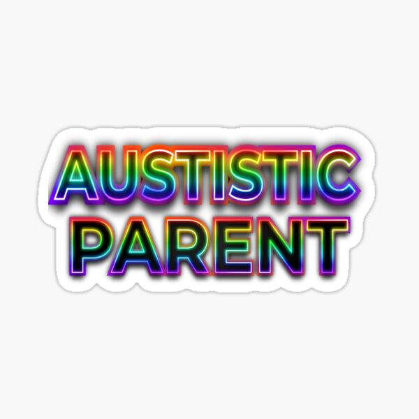 Artikel-Vorschau von Dunkler autistischer Elternteil, designt und verkauft von DeLovrly Designs.