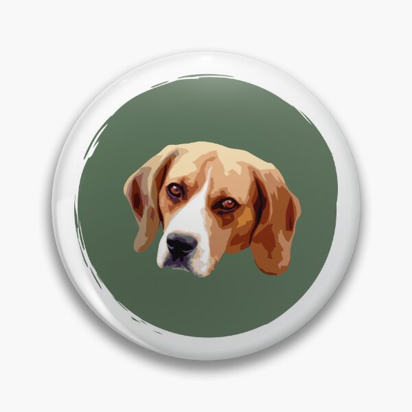 Item preview, Beagle Cute Dog Pop Art - Paint Circle - WPAP designed and sold by inkandmoth.