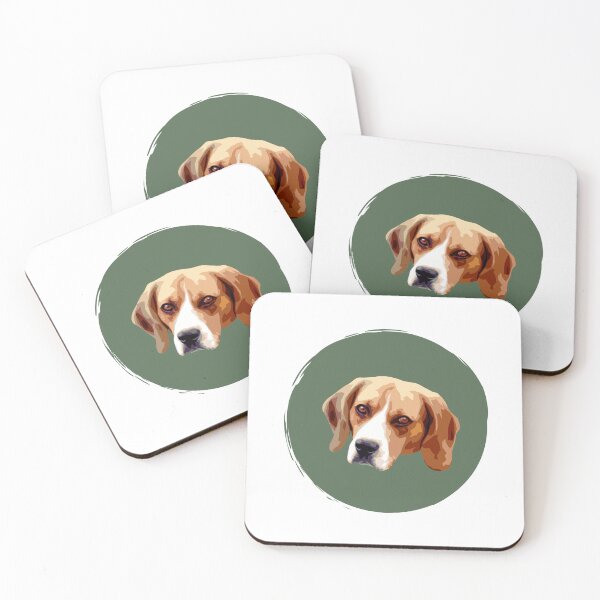 Item preview, Beagle Cute Dog Pop Art - Paint Circle - WPAP designed and sold by inkandmoth.