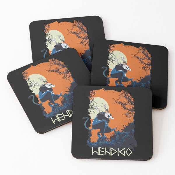 Item preview, Wendigo Monster Skinwalker Cryptid Art designed and sold by MrEddie10.