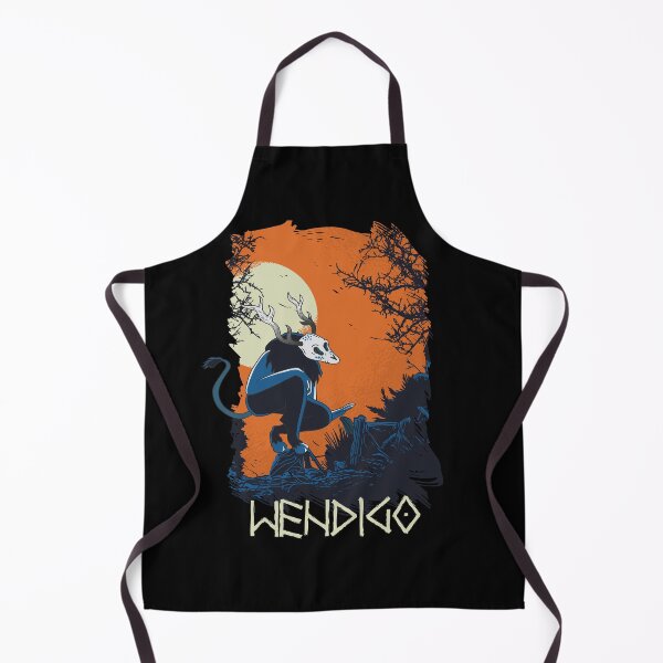 Item preview, Wendigo Monster Skinwalker Cryptid Art designed and sold by MrEddie10.