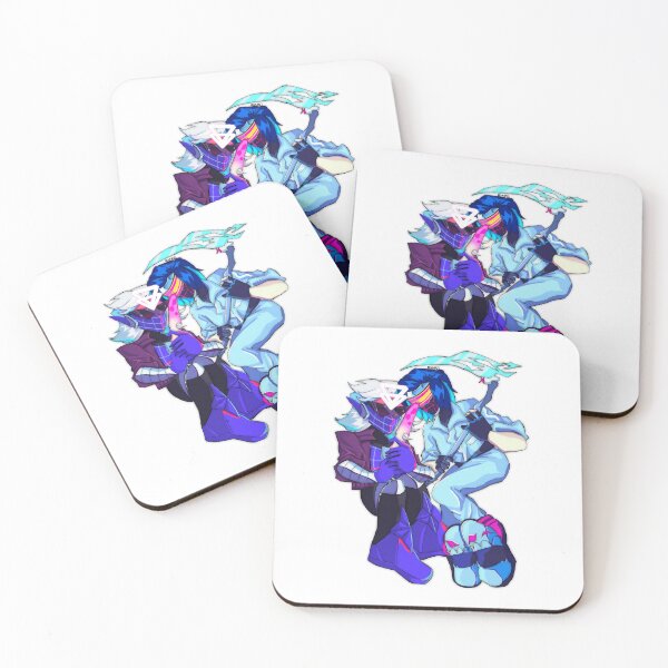 Item preview, Brawlhalla SYNTHWAVE Val and Nix! designed and sold by Lunxrq.