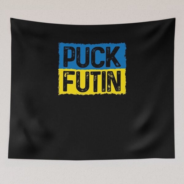 Item preview, PUCK FUTIN I Stand With Ukraine designed and sold by Halla-Merch.