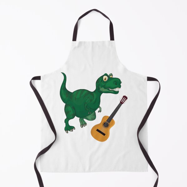 Item preview, Dinosaur Playing Guitar ,Funny Good Dinosaur Guitar Lovers Cool Green Design designed and sold by pedrored369.