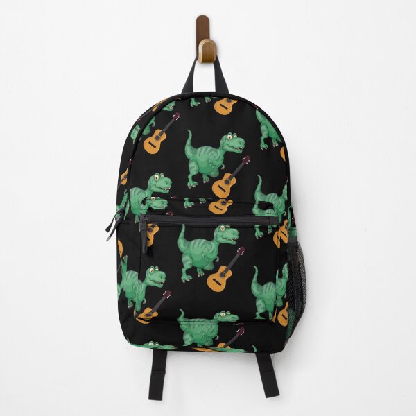 Item preview, Dinosaur Playing Guitar ,Funny Good Dinosaur Guitar Lovers Green Design designed and sold by pedrored369.