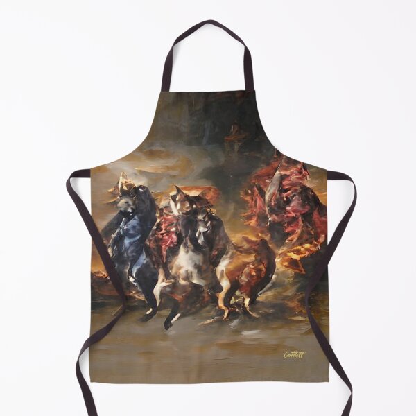 Item preview, Abstract Four Horsemen of the Apocalypse - Revelations - faith - God - Jesus - Bible - designed and sold by CattlettArt.