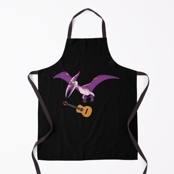Artikelvorschau, Dinosaurier, der Gitarre spielt, lustige gute Dinosaurier-Gitarren-Liebhaber-einfaches fliegendes Design entworfen und verkauft von pedrored369.