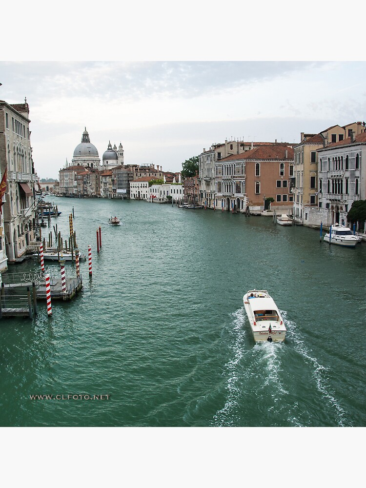 Thumbnail 3 of 3, Throw Pillow, Scene on the Grand Canal, Venice designed and sold by L Lee McIntyre.