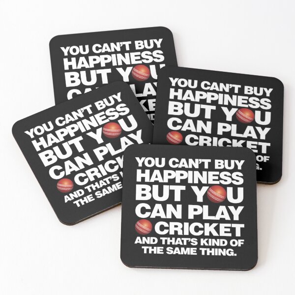 Item preview, You Cant Buy Happiness, But You Can Play Cricket Classic T-Shirt designed and sold by alishaston.