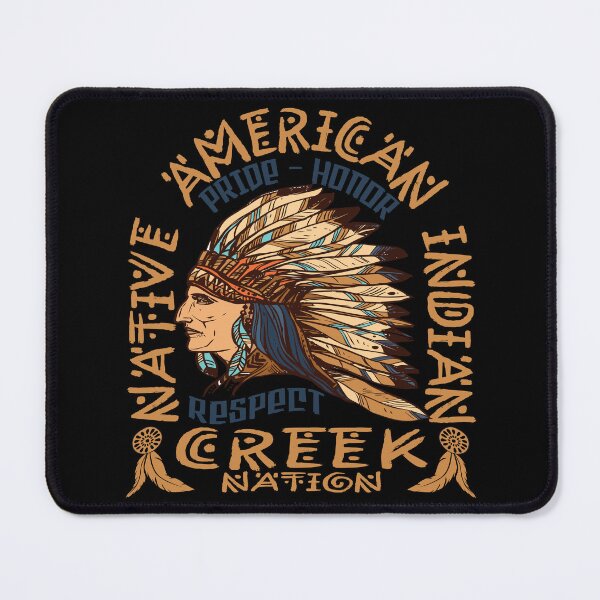 Item preview, Native American Pride - Honor and Respect Creek Nation designed and sold by mixedshop.