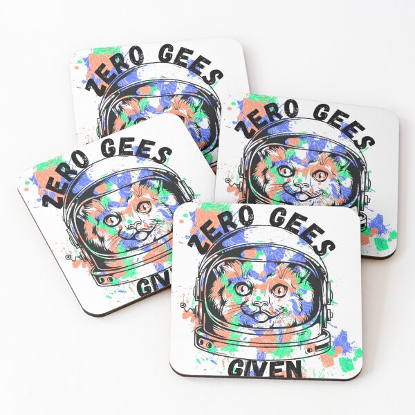Item preview, Zero Gee| Zero Gees Given| Cute Space Cat designed and sold by GirlsandGlitter.