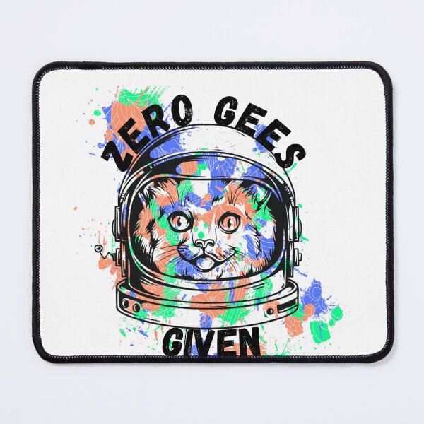 Item preview, Zero Gee| Zero Gees Given| Cute Space Cat designed and sold by GirlsandGlitter.