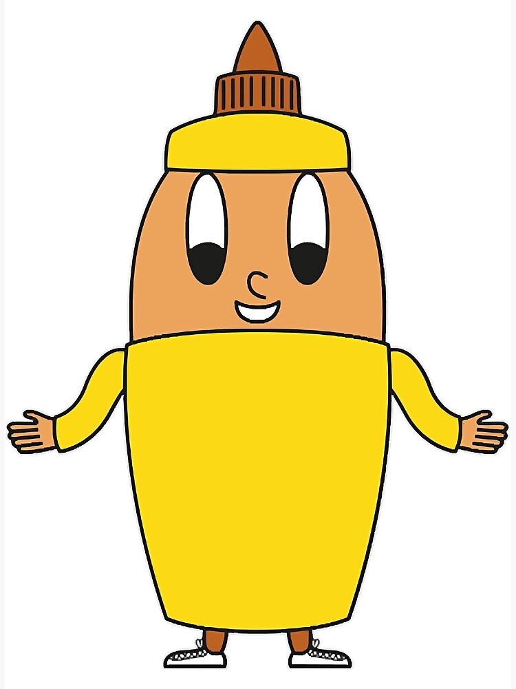 "MustardBottle Egg " Poster for Sale by nanlubet Redbubble