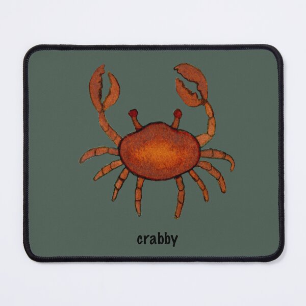 Item preview, "crabby" cute crab design designed and sold by StephJChild.