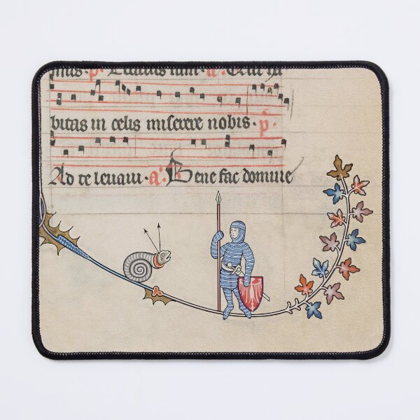 Item preview, Medieval Snail vs armed Knight. 1302 designed and sold by ebrawne.