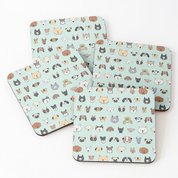 Item preview, Cute Dog Faces Pattern  designed and sold by Wilkinson39.