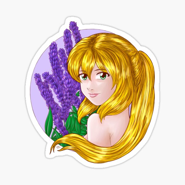 Lavender Sticker